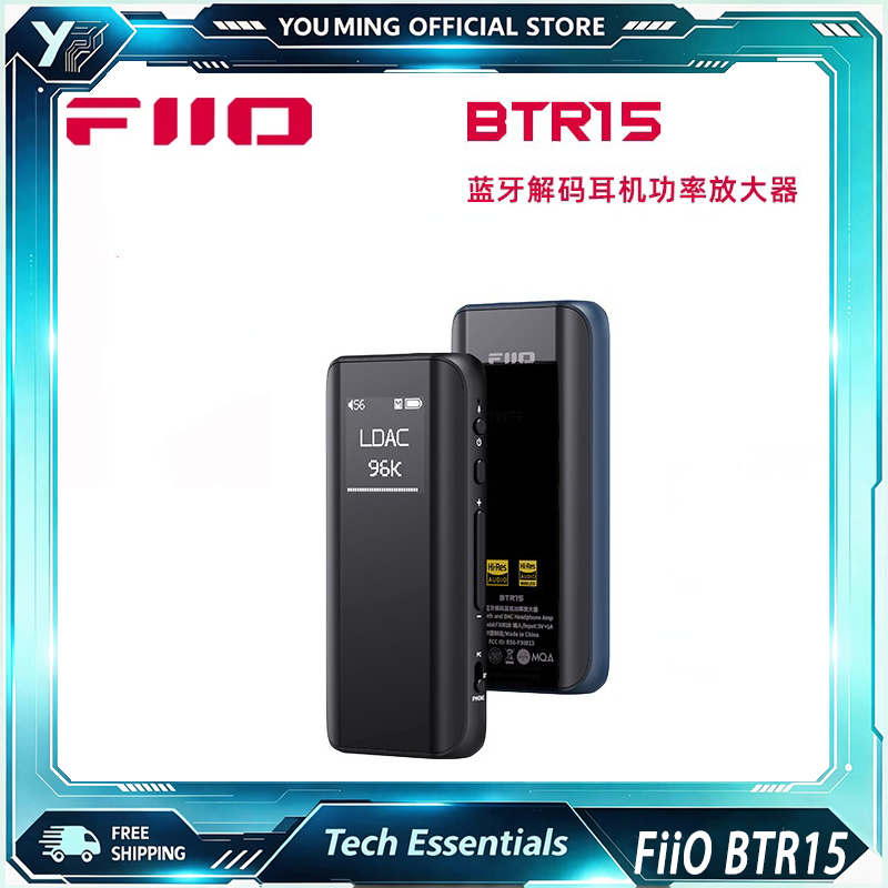Dac With Headphone Amp Balanced - FiiO BTR15 – портативный Bluetooth-ресивер 5.1