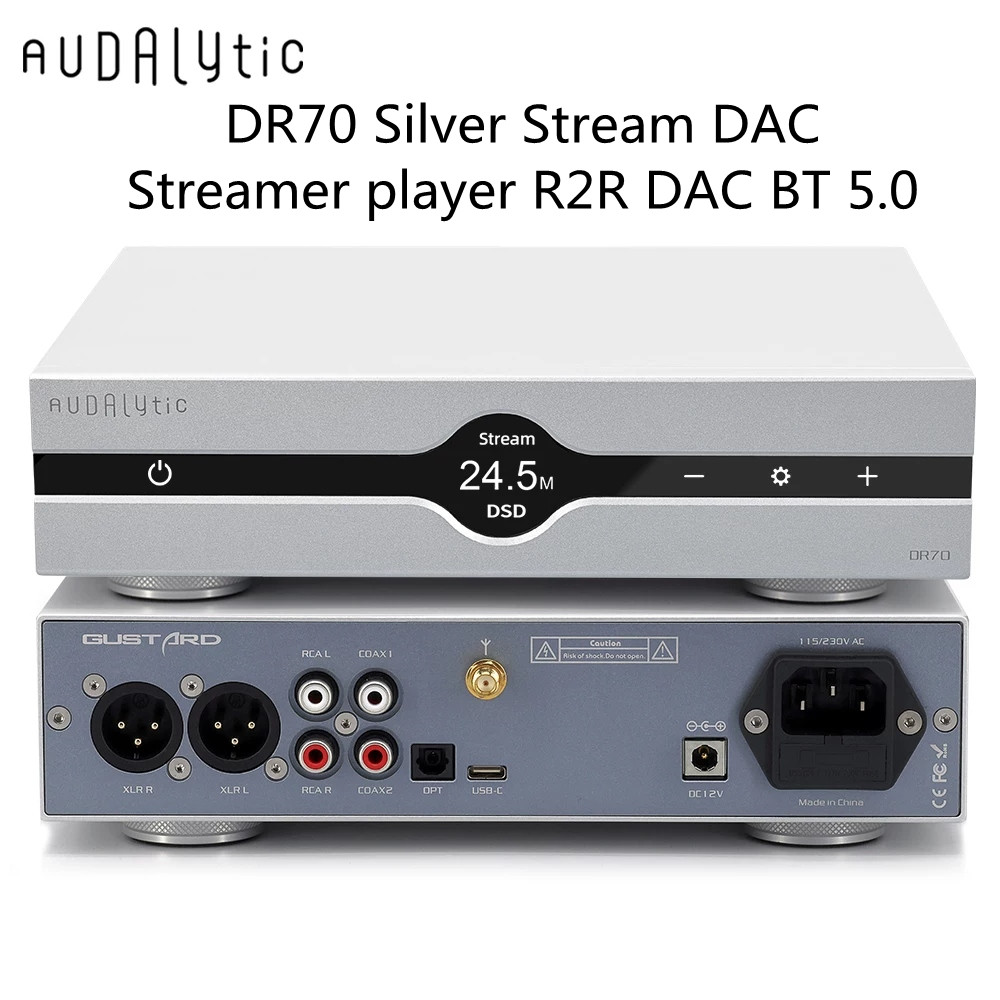 Dac Streamer Network Player - Сетевой стример Audalytic DAC-DR70 /N HP70