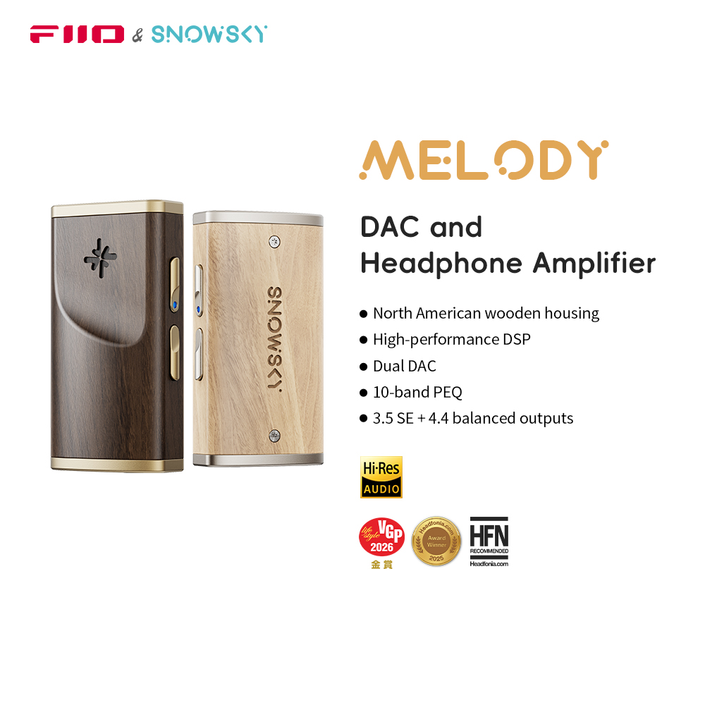 Dual Ess9038 Dac - FiiO/Snowsky Melody Усилитель для наушников Портативный