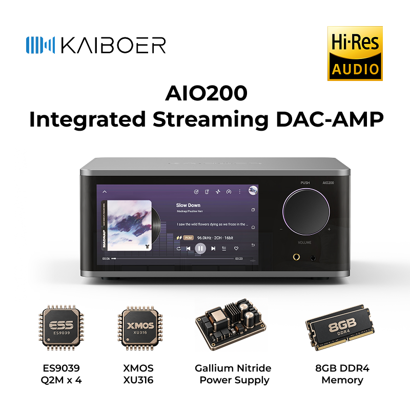 Dac Streamer Network Player - Kaiboer AIO200 – многофункциональное устройство: сетевой