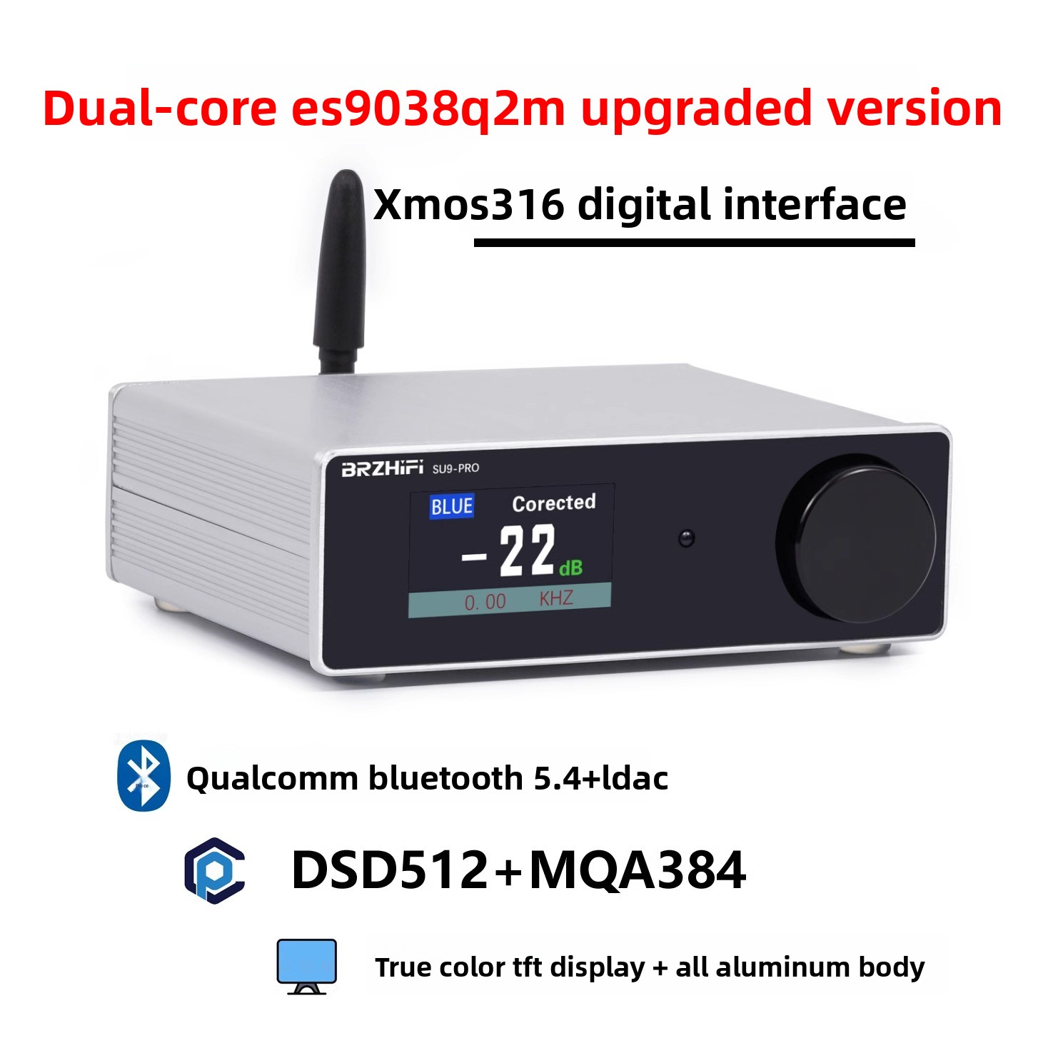 Dac Usb Coaxial Optical Bluetooth - Weiliang SU9PRO двухъядерный ES9038 Bluetooth 5,4