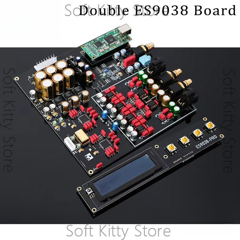 Dac Es9038Pro Usb - Двухканальная плата ЦАП ES9028 ES9038 ES9038PRO,