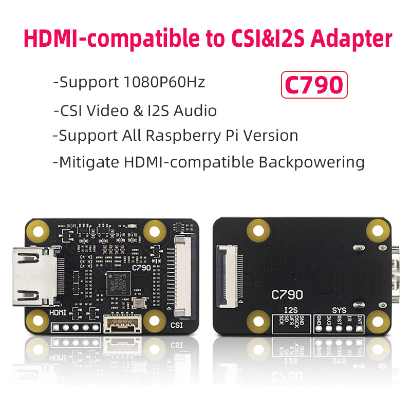 Dac I2S Hdmi Input - C790 1080P 60 Гц HDMI-совместимый адаптер