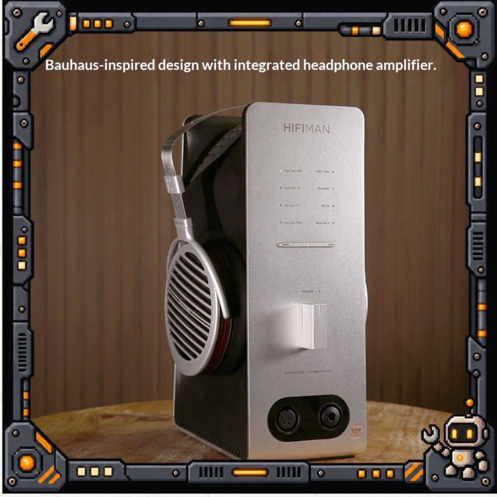R2R Dac Balanced Xlr - HIFIMAN EF600 – настольный усилитель для