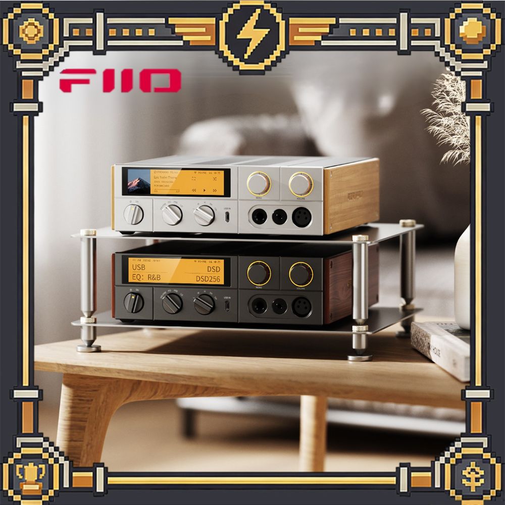 Dac With Headphone Amp Balanced - FiiO K17 R2R Настольный ЦАП-усилитель DSD512