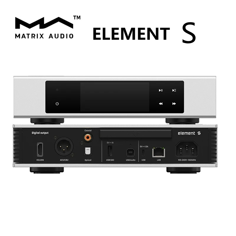 Dac Streamer Network Player - Музыкальный стример MATRIX Element S с
