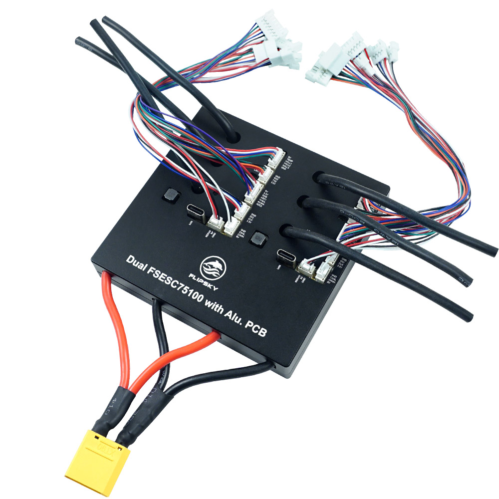 Dual Ess9038 Dac - Контроллер скорости Flipsky Dual 75100 с