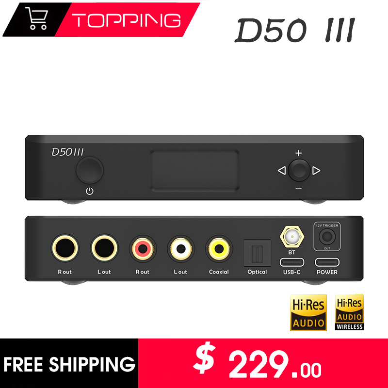 Dac Usb Coaxial Optical Bluetooth - TOPPING D50III Цифровой аудиодекодер HIFI ЦАП