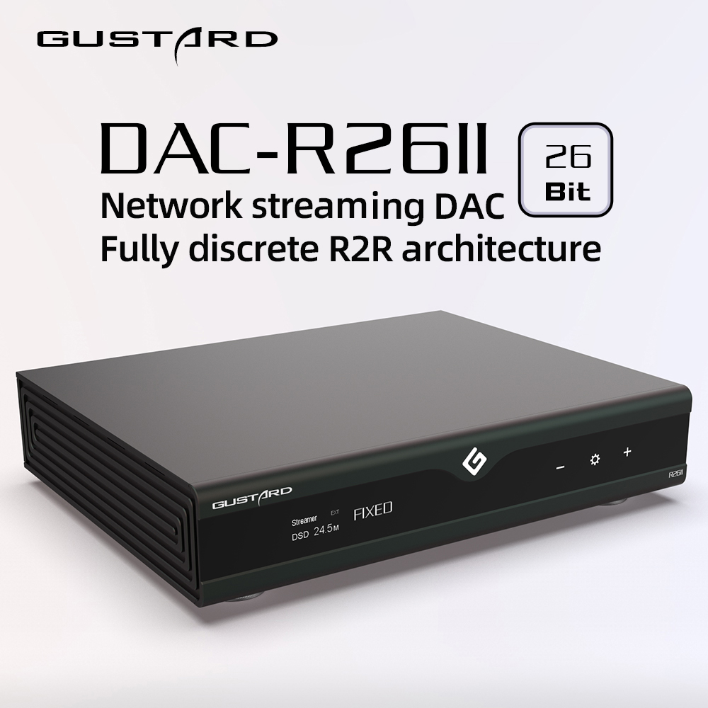 R2R Dac Balanced Xlr - Цифровой аудиодекодер GUSTARD DAC-R26II HIFI, дискретный