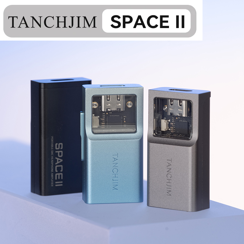 Dual Ess9038 Dac - Портативный ЦАП/усилитель TANCHJIM SPACE II, легкий,