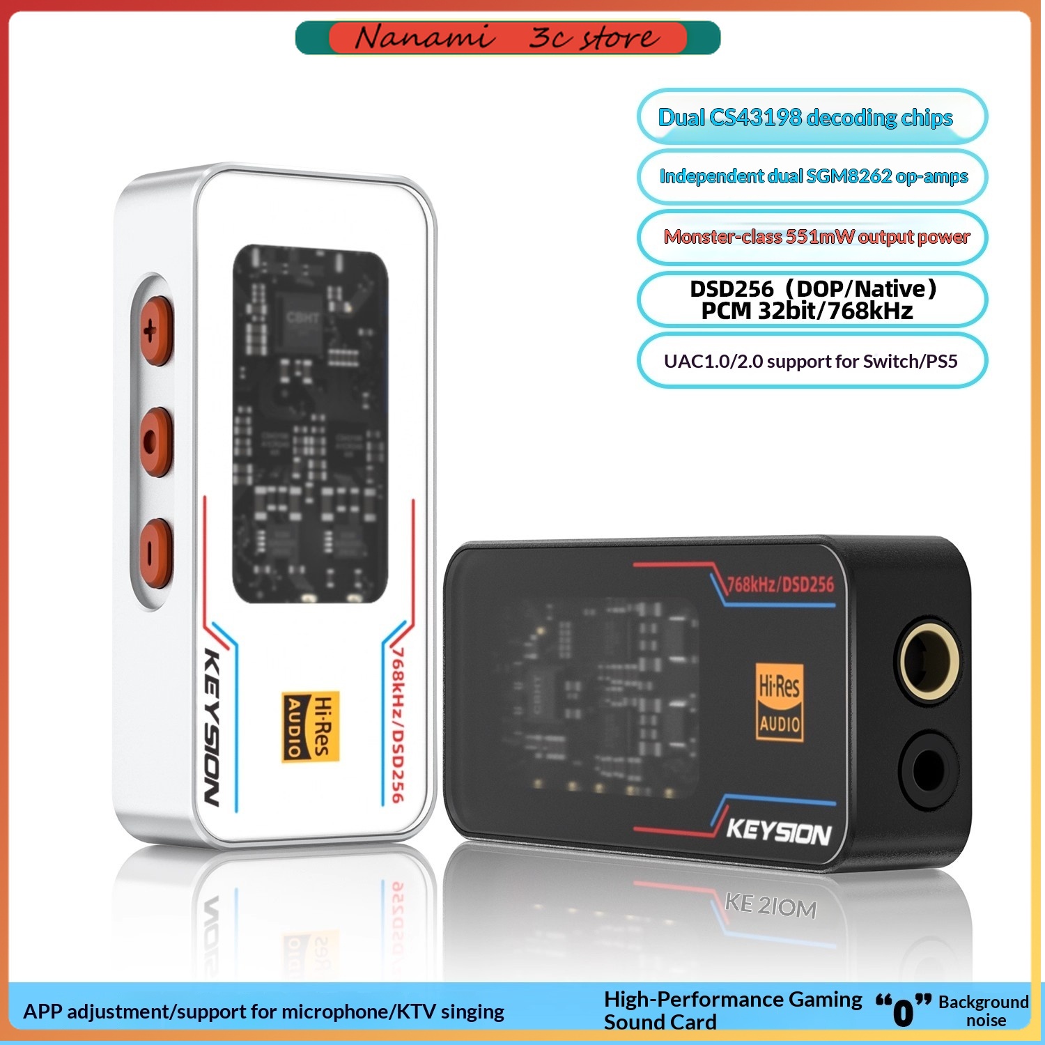 Portable Dac Dongle Usb C - KEYSION Dongle Type C USB ЦАП