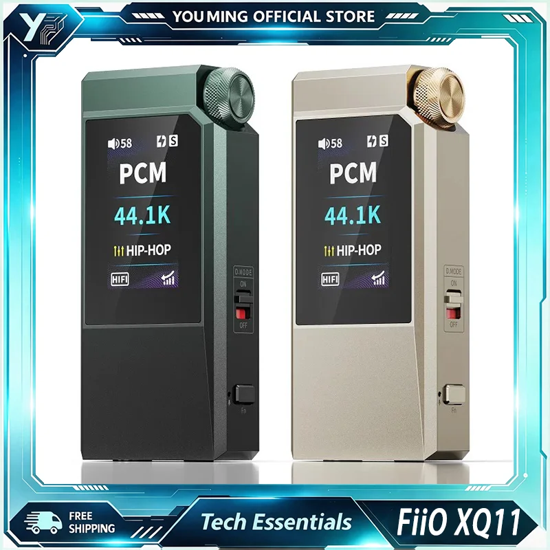 Dac With Headphone Amp Balanced - FiiO QX11 Портативный ЦАП-усилитель для наушников