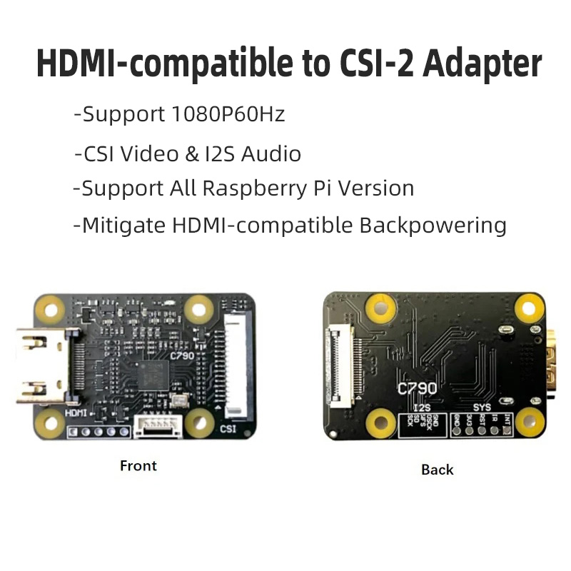 Dac I2S Hdmi Input - C790 1080P 60Hz HDMI-совместимый адаптер IN