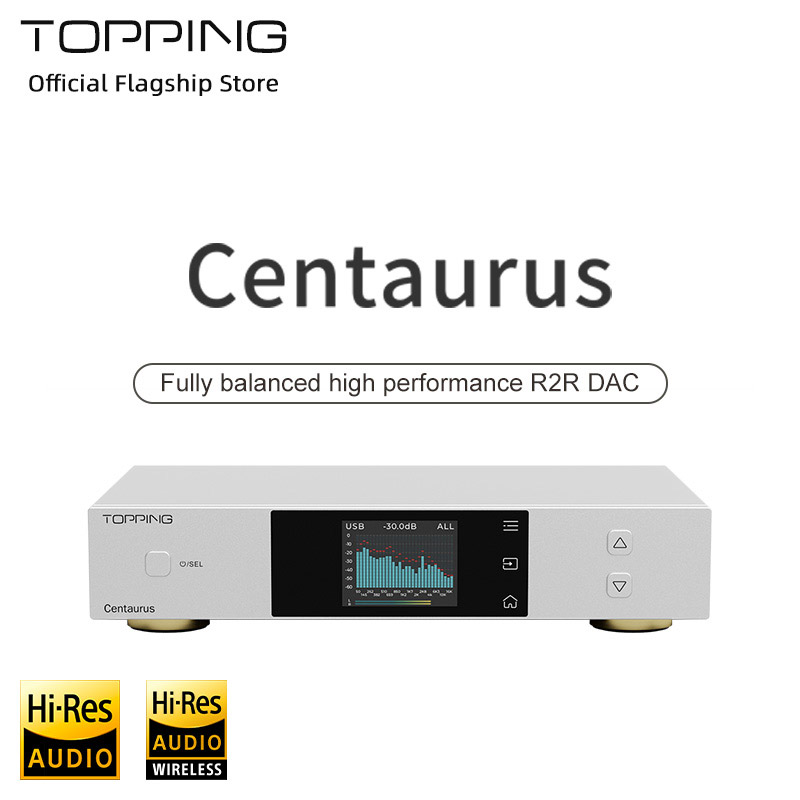 R2R Dac Balanced Xlr - TOPPING Декодер Centaurus Полностью балансный высокопроизводительный