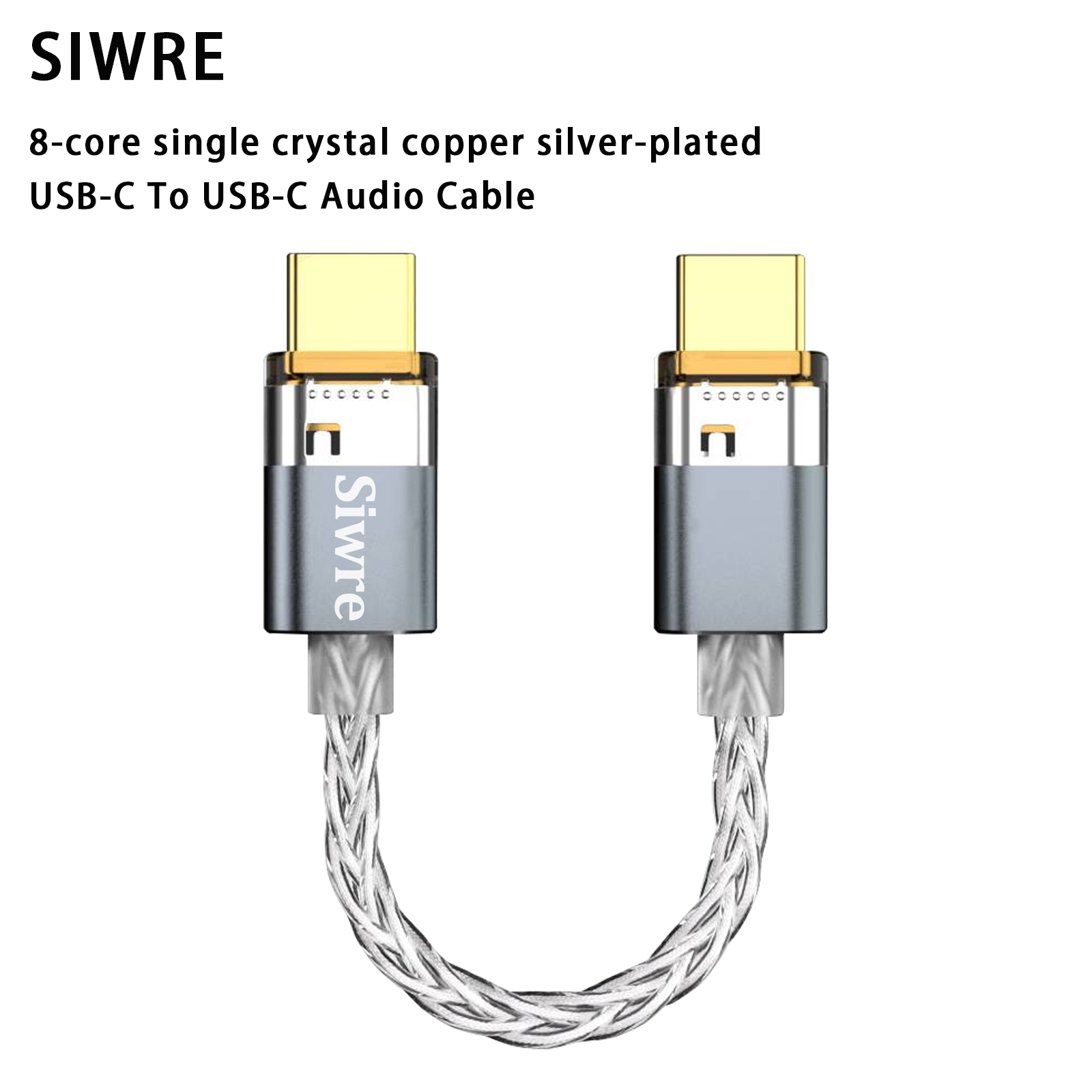 Portable Dac Dongle Usb C - Аудиокабель SIWRE OT1 Type-c - Type-c