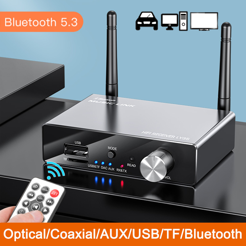Dac Usb Coaxial Optical Bluetooth - 6 в 1 ЦАП Bluetooth 5.3