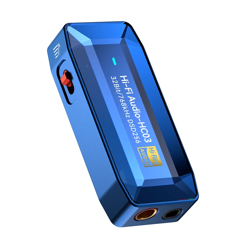 Portable Dac Dongle Usb C - Аудиоадаптер HC03 Type C на 3,5