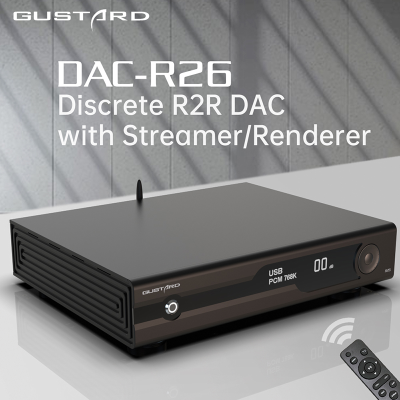 R2R Dac Balanced Xlr - ЦАП Gustard DAC-R26 дискретный R2R с
