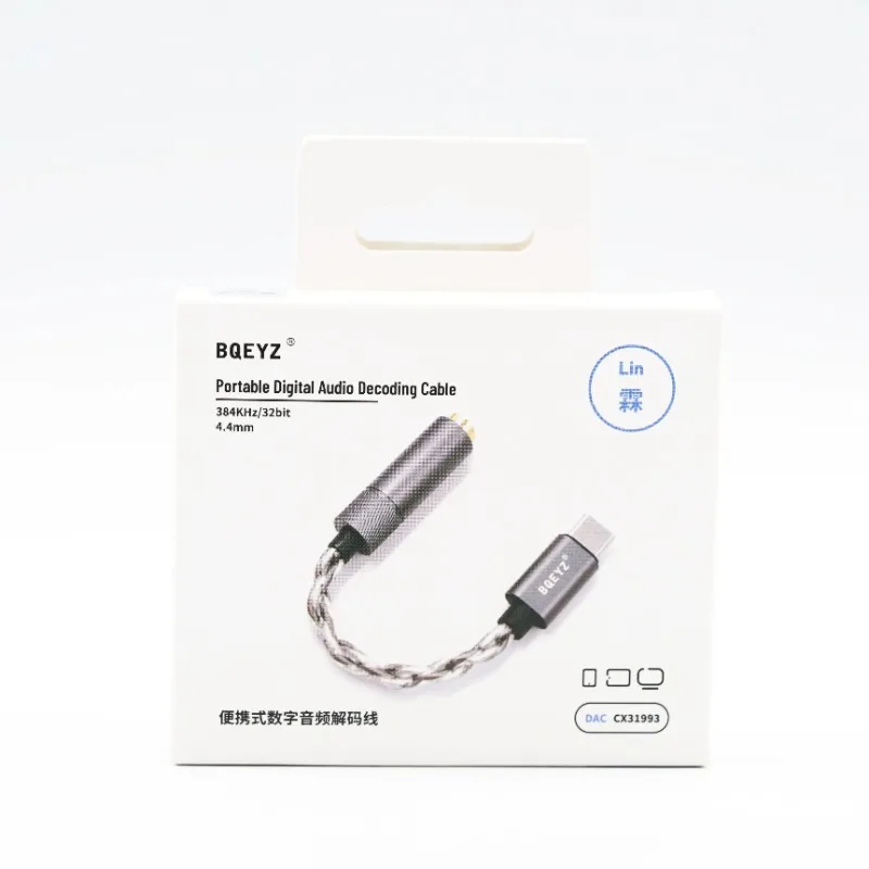 BQEYZ LIN – адаптер для наушни – обзор и цена Portable Dac Dongle Usb C
