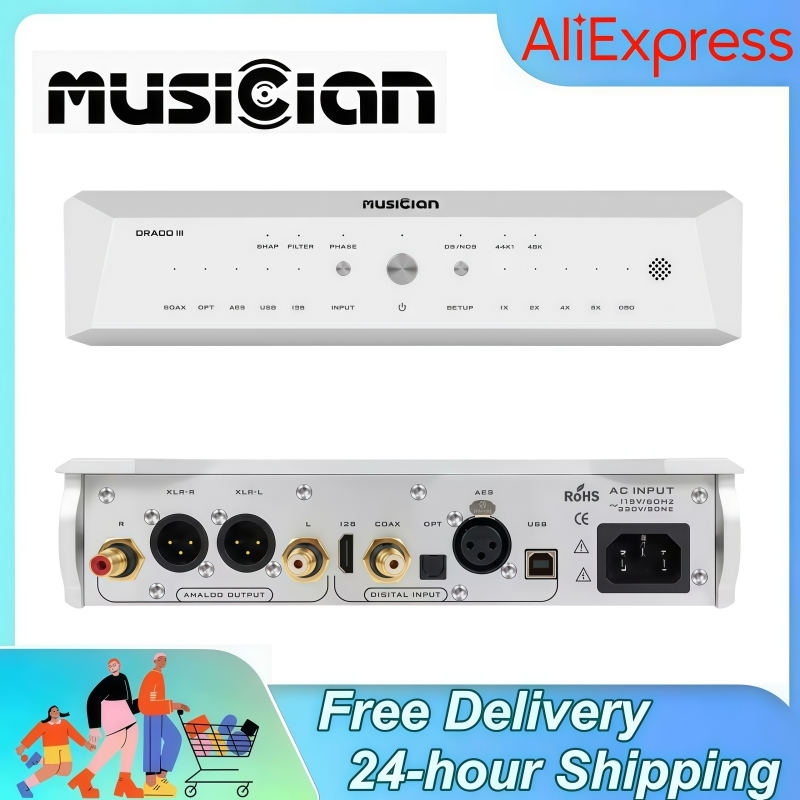 MUSICIAN Draco III R2R DAC, вы – обзор и цена R2R Dac Balanced Xlr
