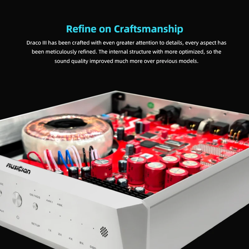 MUSICIAN Draco III R2R DAC, вы – обзор и цена R2R Dac Balanced Xlr