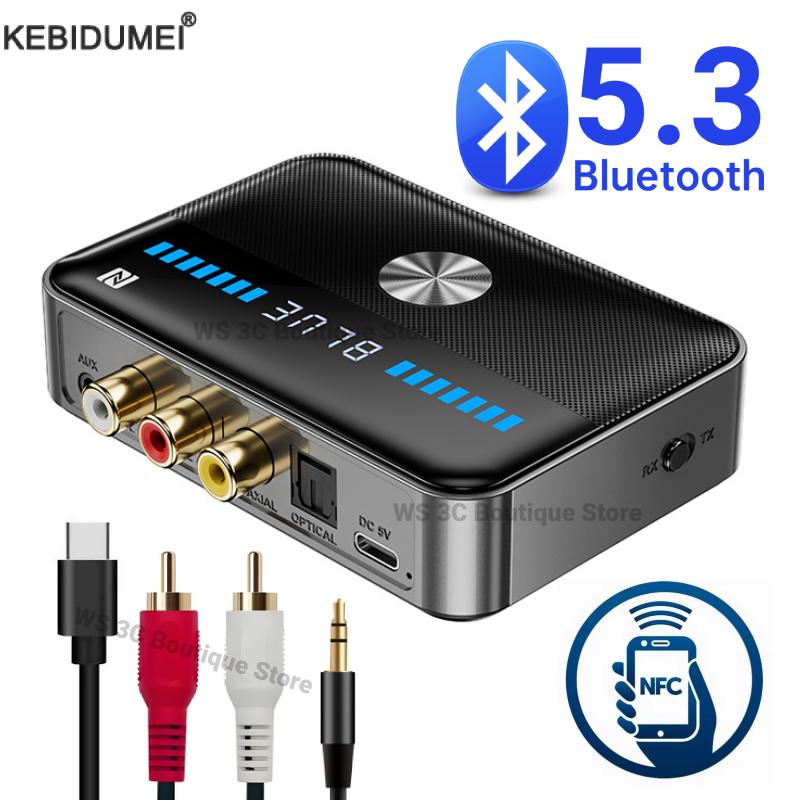 NFC Bluetooth 5.3 Приемник-пер – обзор и цена Dac Usb Coaxial Optical Bluetooth