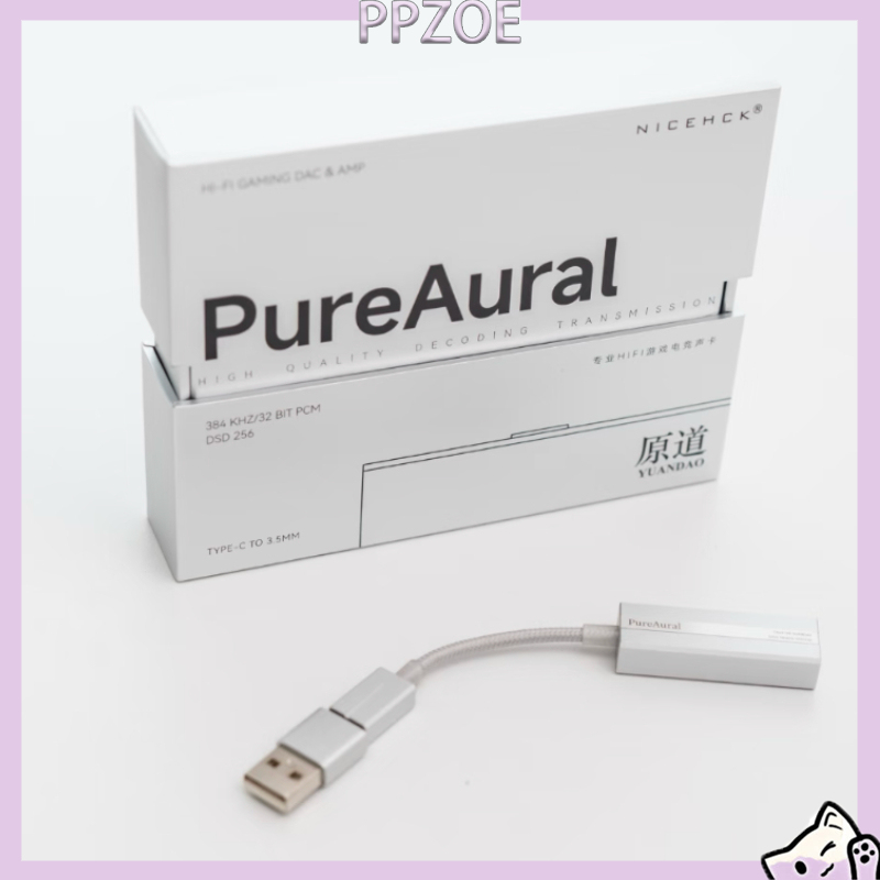 NICEHCK PureAural – портативны – обзор и цена Portable Dac Dongle Usb C