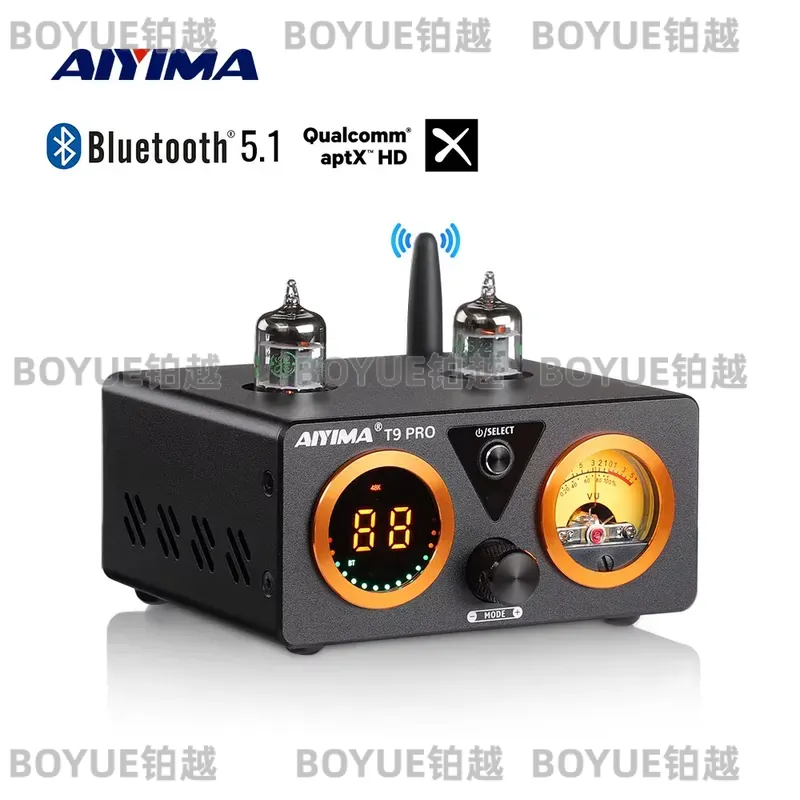 Ламповый усилитель AIYIMA T9 P – обзор и цена Dac Usb Coaxial Optical Bluetooth