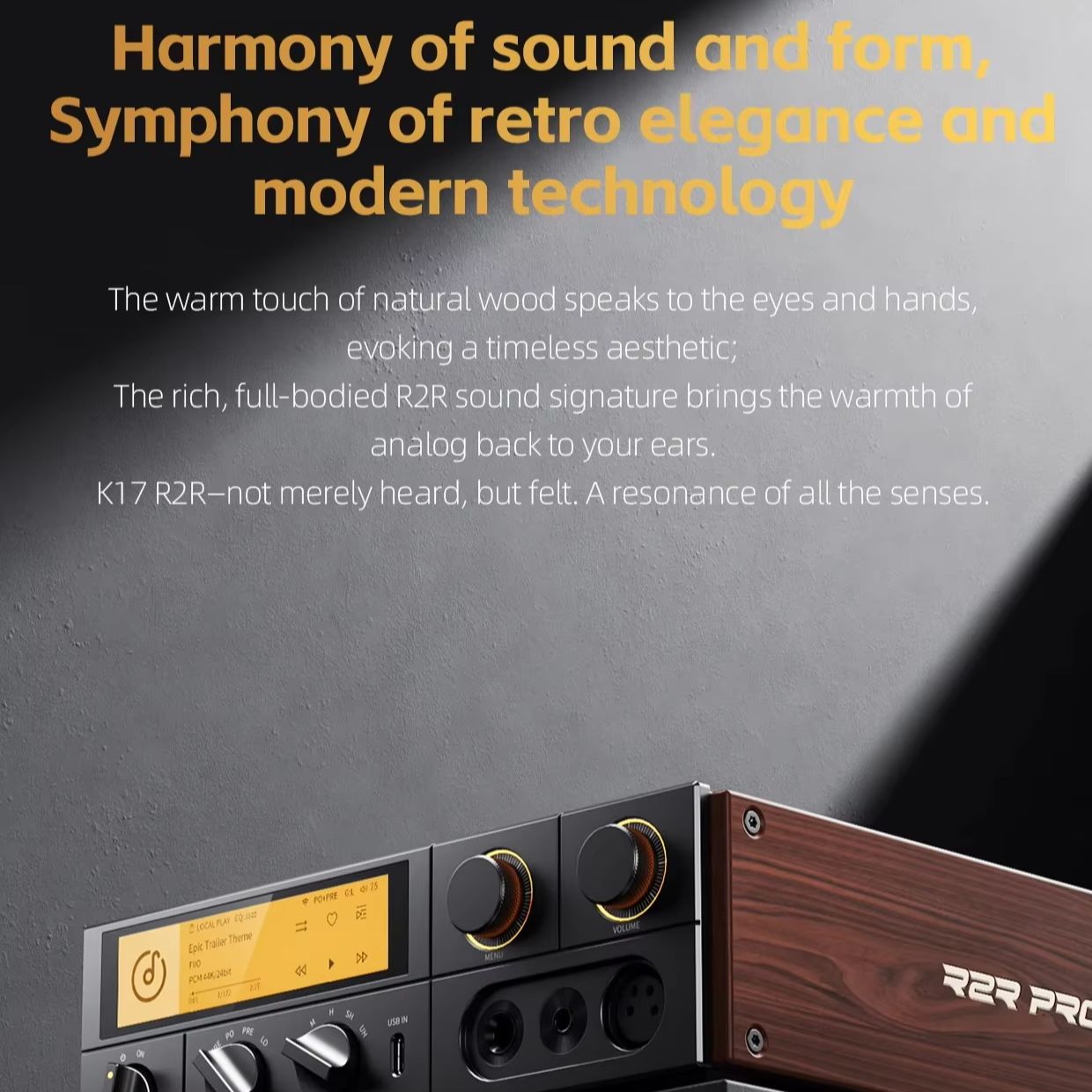FIIO K17 R2R Настольный усилит – обзор и цена R2R Dac Balanced Xlr