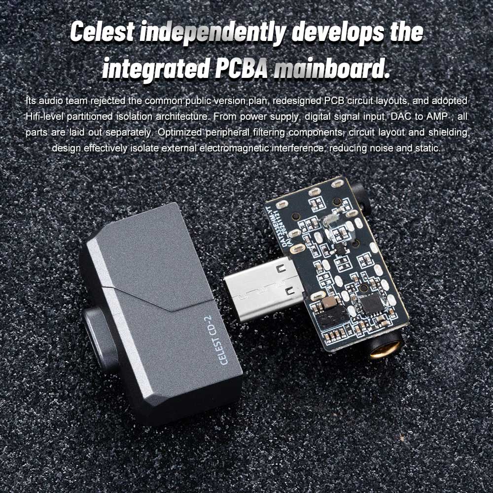 Новый Celest CD-2 портативный  – обзор и цена Dac With Headphone Amp Balanced