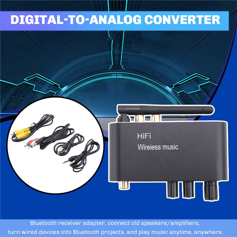 Цифро-аналоговый преобразовате – обзор и цена Dac Usb Coaxial Optical Bluetooth
