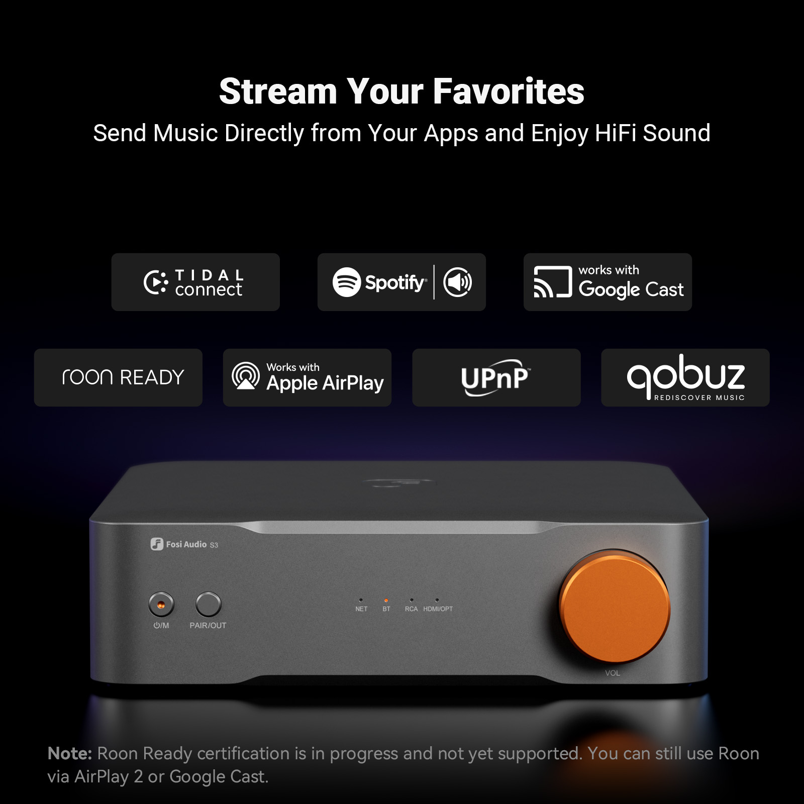 Fosi Audio S3 HiFi-музыкальный – обзор и цена Dac Streamer Network Player