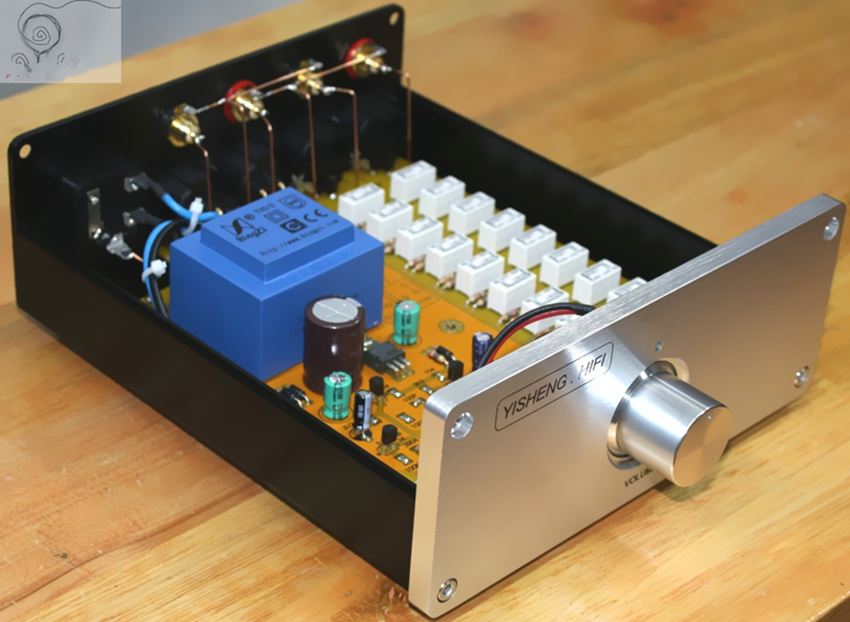 Релейный регулятор громкости,  – обзор и цена Dac Preamp Volume Control Relay