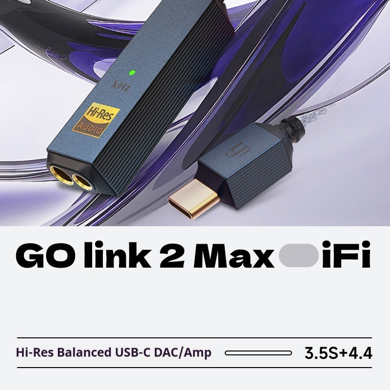 iFi Audio GO link 2 Max Hi-Res – обзор и цена Portable Dac Dongle Usb C