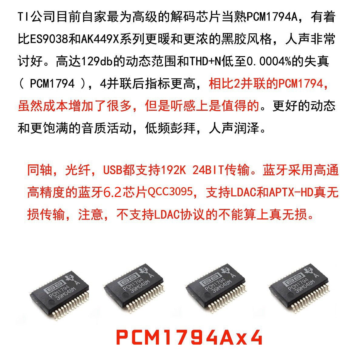 DC60 Quad PCM1794 DAC-декодер  – обзор и цена Dac Usb Coaxial Optical Bluetooth