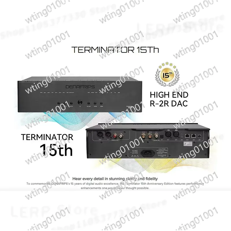 Для DENAFRIPS TERMINATOR 15TH  – обзор и цена R2R Dac Balanced Xlr