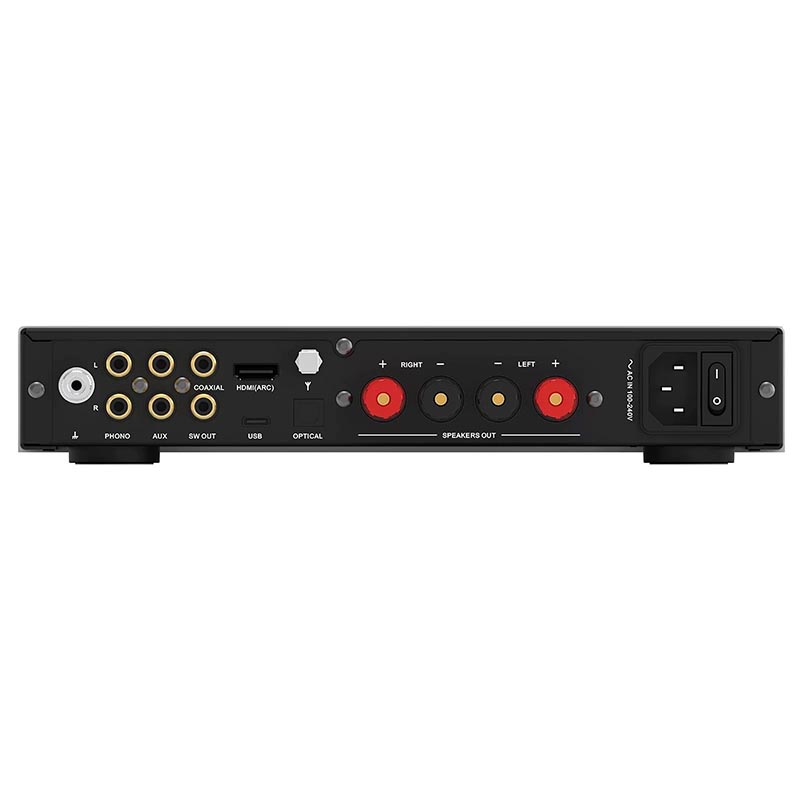 SMSL AS400 Усилитель мощности  – обзор и цена Dac Usb Coaxial Optical Bluetooth