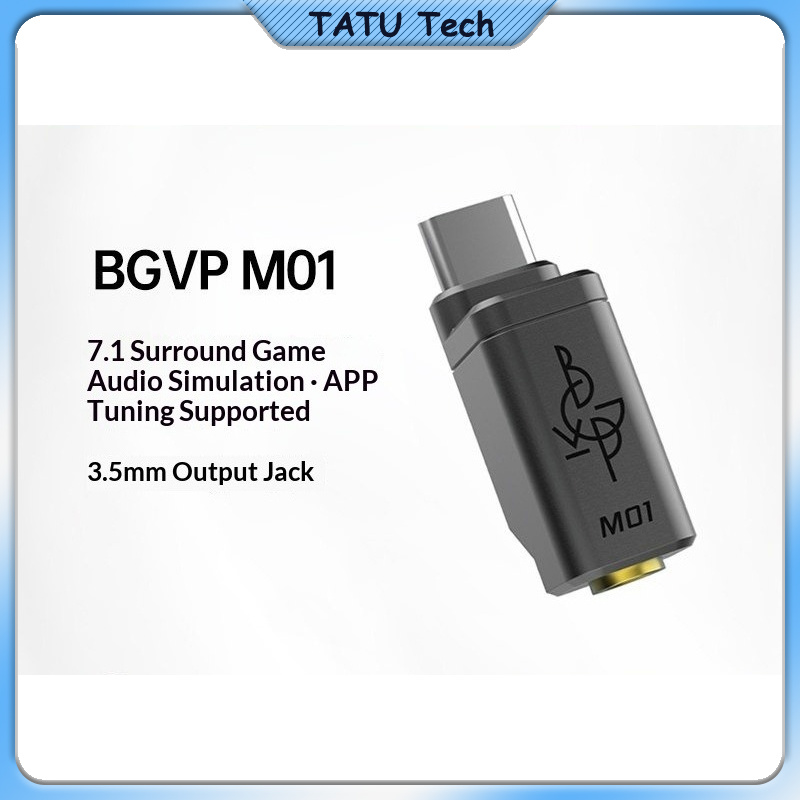 Портативный USB-адаптер BGVP M – обзор и цена Portable Dac Dongle Usb C