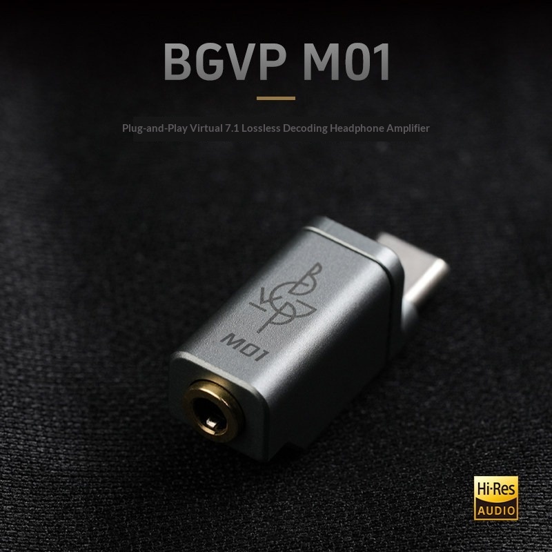 Портативный USB-адаптер BGVP M – обзор и цена Portable Dac Dongle Usb C