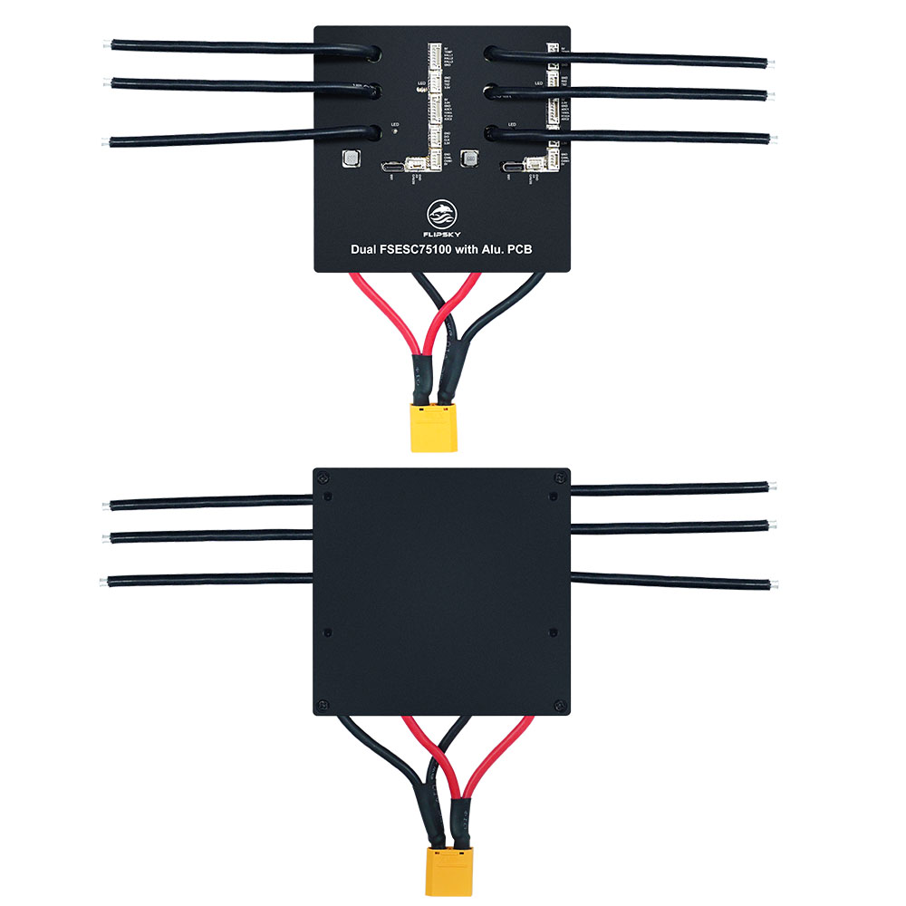 Flipsky Dual 75100 с алюминиев – обзор и цена Dual Ess9038 Dac