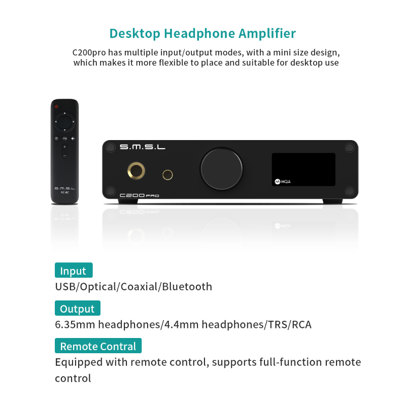 C200PRO C200 PRO MQA LDAC DSD5 – обзор и цена Dac With Headphone Amp Balanced